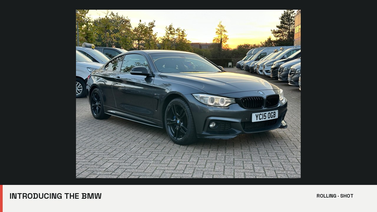2015 BMW — Guided listing edit